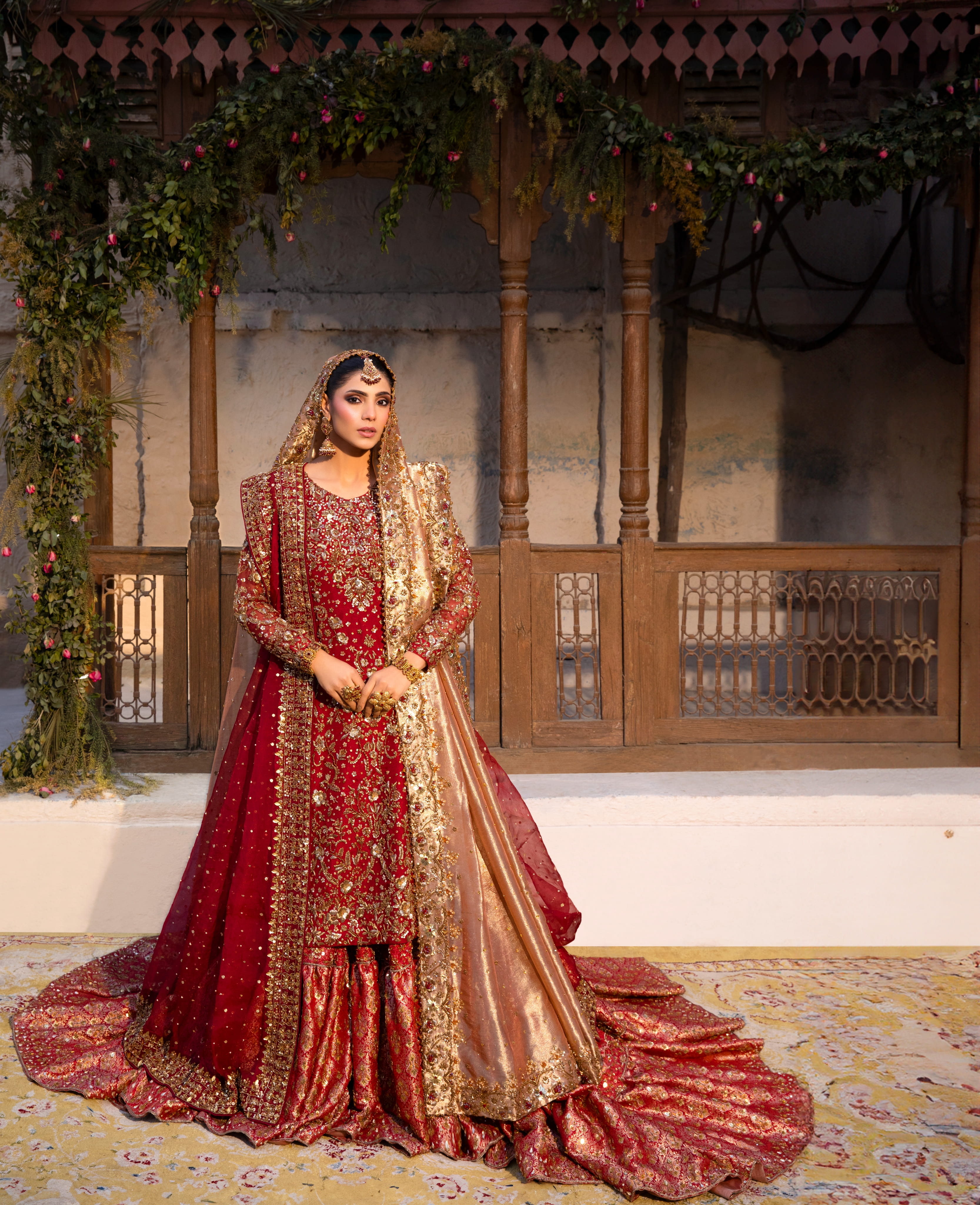 Royal Red Bridal Lehenga